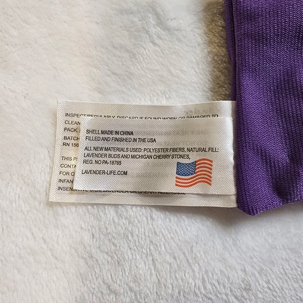 Xander Dog Aromatherapy Plush Microwaveable‎ Comfort Therapy Lavender EUC